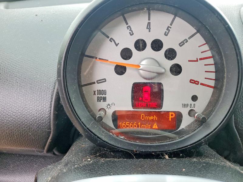 2012 Mini VIN WMWZB3C52CWM03017 COPART salvage auction — FRONT END, Ia - Cert Of Title-Salvage Title, sold $450 on 2026-07-15 (photo 9)