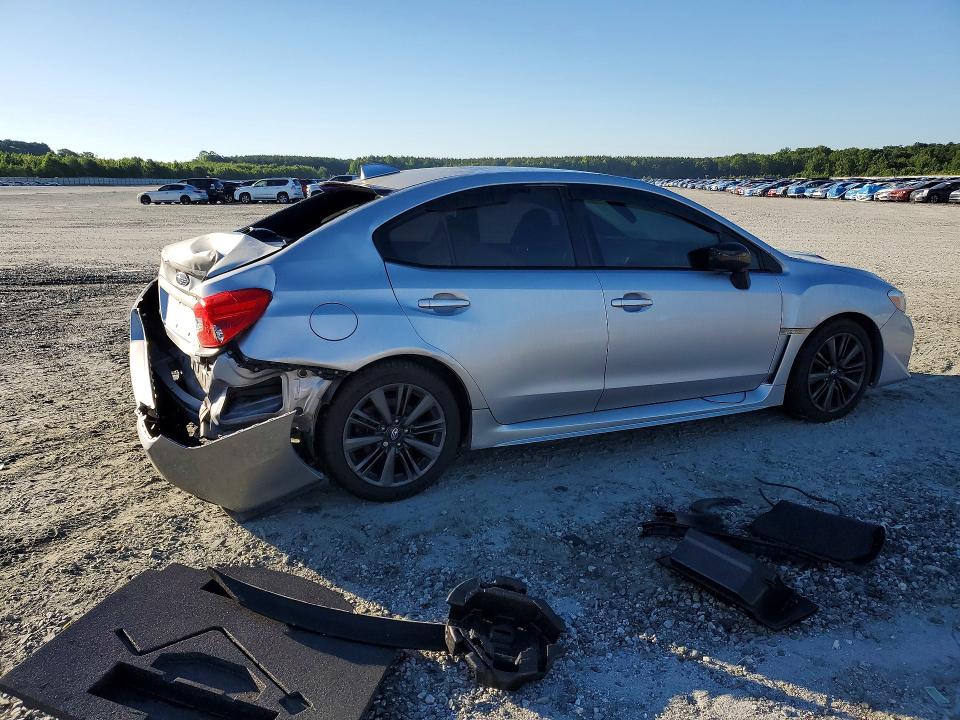 2015 Subaru Wrx VIN JF1VA1A60F9805471 COPART salvage auction — REAR END, Sc - Cert Of Title-Salvage, sold $2,900 on 2026-07-06 (photo 3)