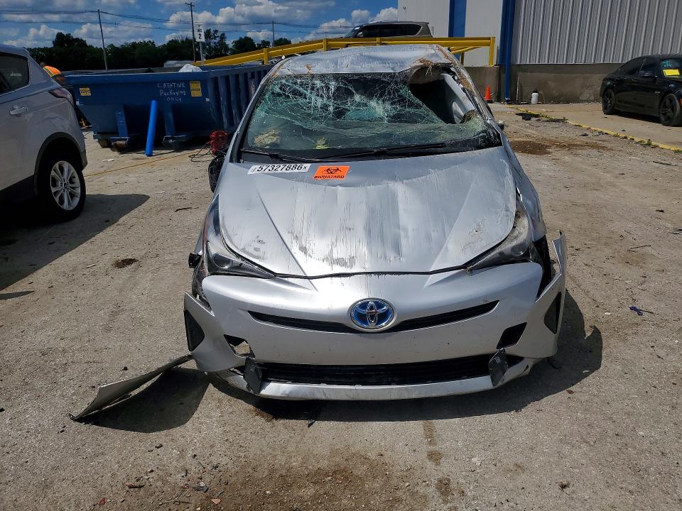 2016 Toyota Prius VIN JTDKARFU6G3518675 COPART salvage auction — ROLLOVER, Ky - Bill Of Sale/Part Only/No Titl, sold $300 on 2026-07-22 (photo 5)