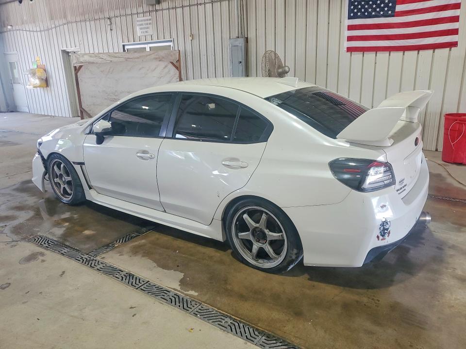 2017 Subaru Wrx VIN JF1VA2V69H9815919 COPART salvage auction — FRONT END, Pa - Cert Of Title (P), sold $8,100 on 2026-07-29 (photo 2)
