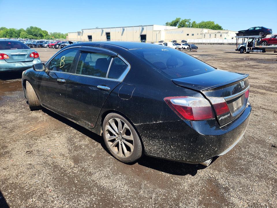 2015 Honda Accord VIN 1HGCR2F58FA089368 COPART salvage auction — MECHANICAL, Ct - Certificate Of Title, sold $1,300 on 2026-07-03 (photo 2)