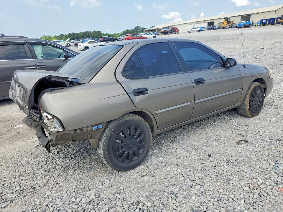 2006 Nissan Sentra VIN 3N1CB51D06L488726 COPART salvage auction — REAR END, Tn - Salvage Certificate, sold $425 on 2026-07-09 (photo 3)