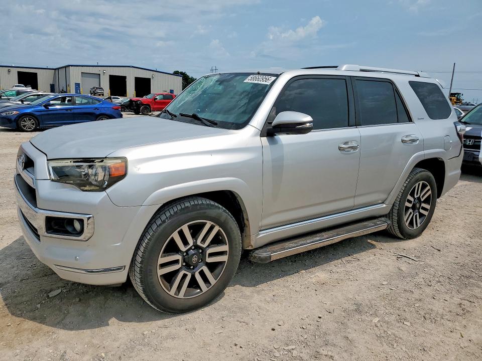 2014 Toyota 4runner VIN JTEBU5JR3E5201520 COPART salvage auction — REAR END, Ok - Cert Of Title-Salvage, sold $7,900 on 2026-07-21 (photo 1)