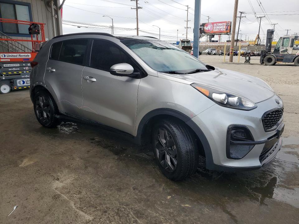 2022 Kia Sportage VIN KNDP63AC7N7961684 COPART salvage auction — FRONT END, Ca - Salvage Certificate, sold $4,650 on 2026-07-16 (photo 4)