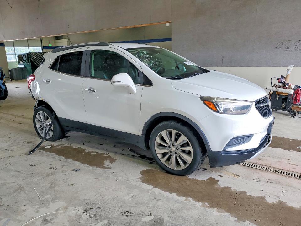 2018 Buick Encore VIN KL4CJASB2JB564070 COPART salvage auction — FRONT END, Va - Cert Of Title - Salvage, sold $950 on 2026-07-24 (photo 4)