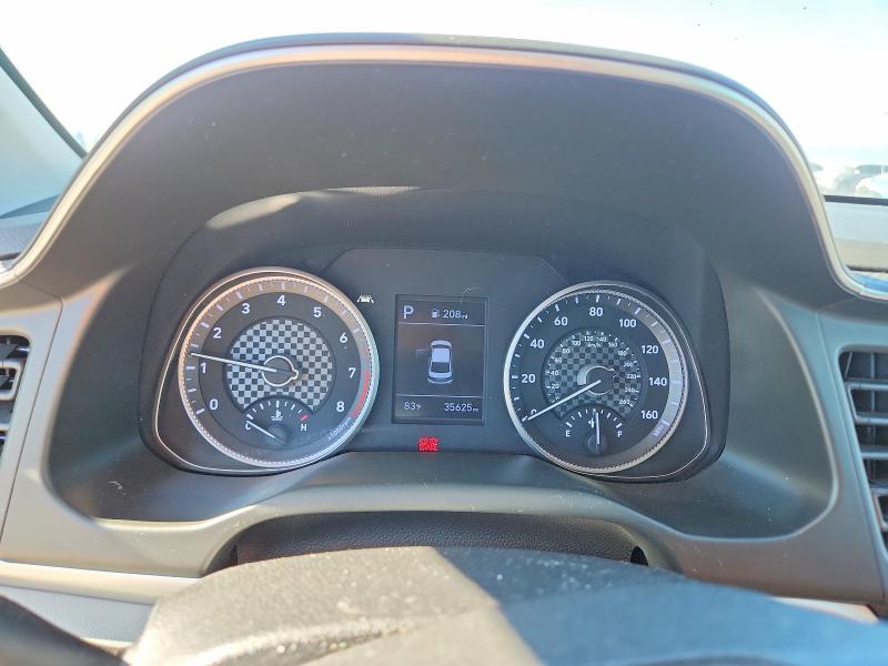 2019 Hyundai Elantra VIN KMHD84LF7KU869705 COPART salvage auction — FRONT END, Ut - Salvage Certificate, sold $3,900 on 2026-07-28 (photo 9)
