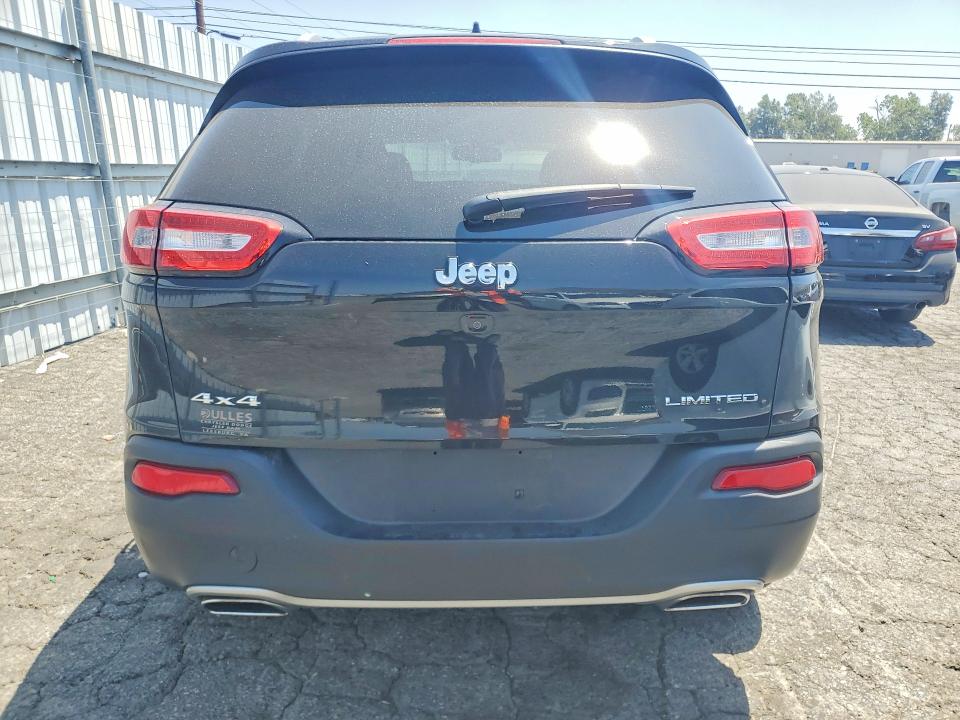 2015 Jeep Cherokee VIN 1C4PJMDS2FW699099 COPART salvage auction — FRONT END, Ca - Salvage Certificate, sold $1,200 on 2026-07-02 (photo 6)