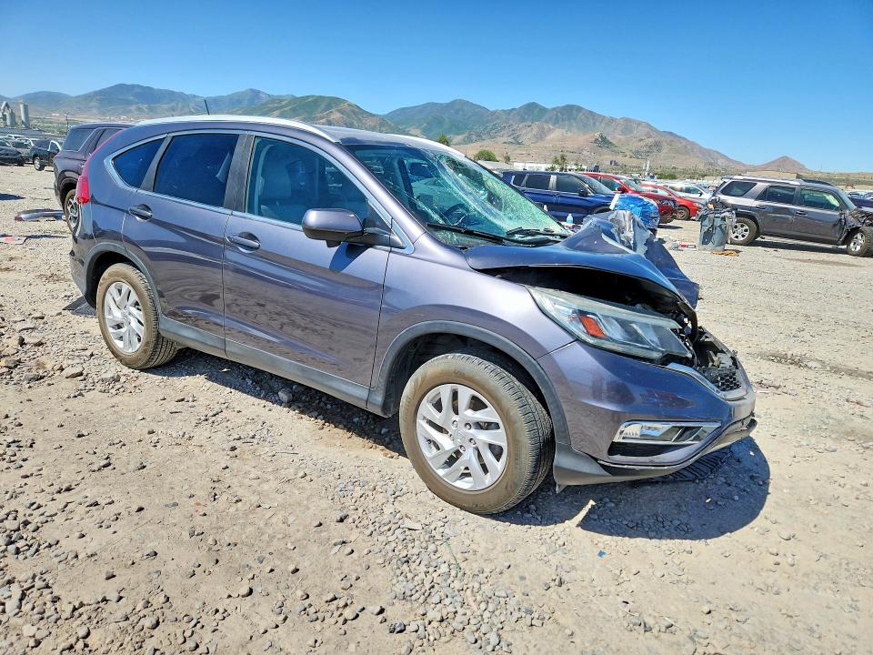 2016 Honda Cr-v VIN 2HKRM3H74GH514008 COPART salvage auction — FRONT END, Ut - Salvage Certificate, sold $1,350 on 2026-08-21 (photo 4)