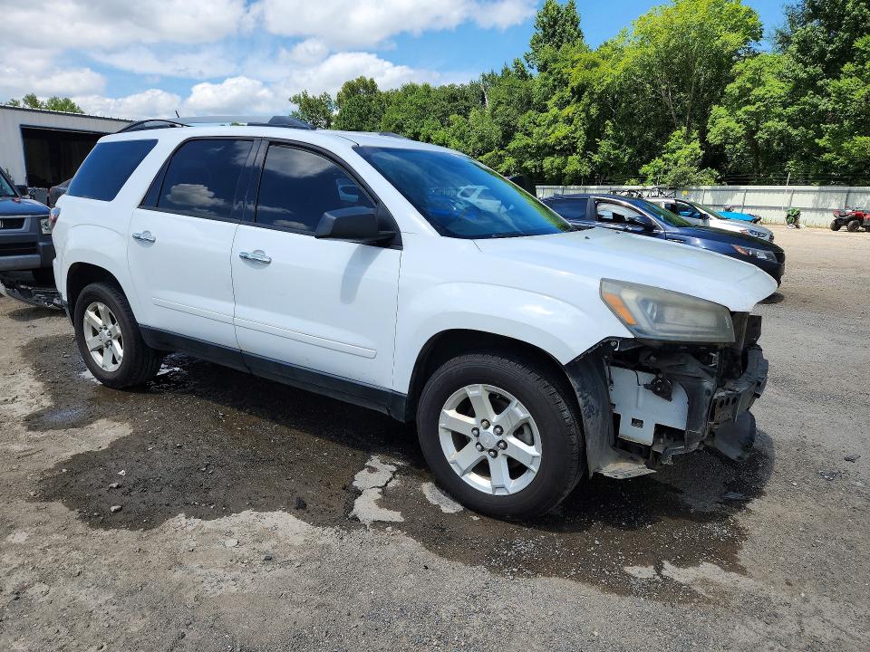 2016 Gmc Acadia VIN 1GKKRNEDXGJ133820 COPART salvage auction — FRONT END, Salvage Title, sold $375 on 2026-07-23 (photo 4)