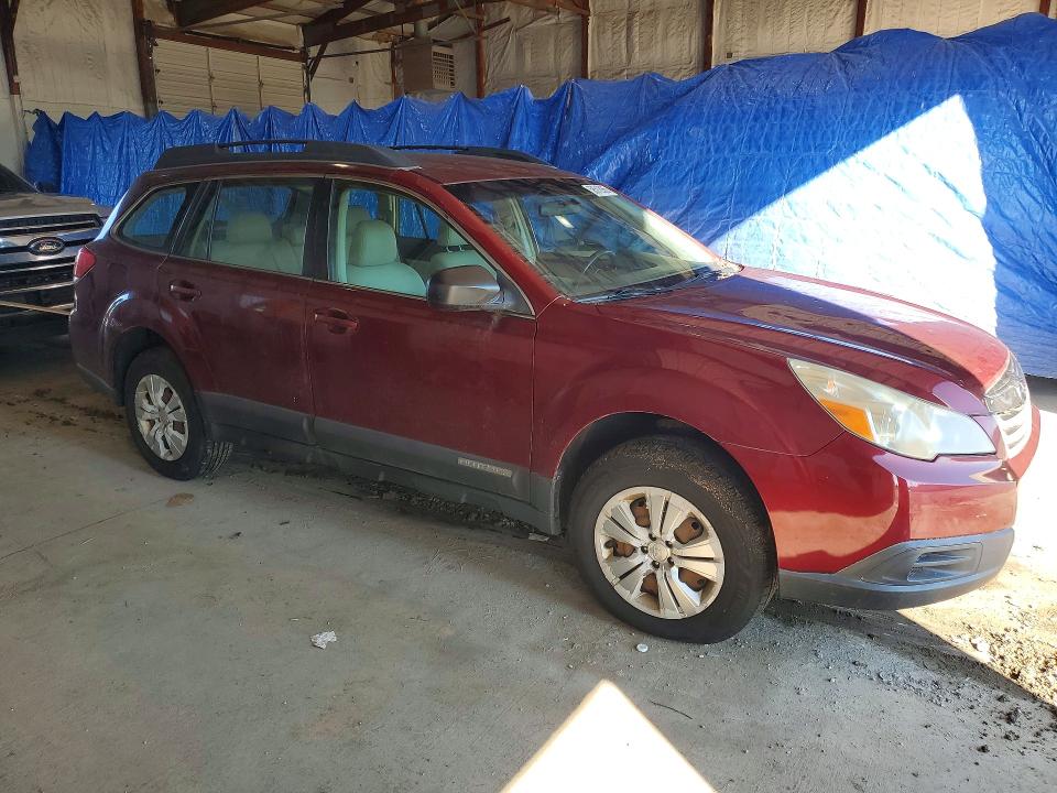 2011 Subaru Outback VIN 4S4BRBAC1B3352181 COPART salvage auction — HAIL, Ny - Certificate Of Title, sold $725 on 2026-07-06 (photo 4)