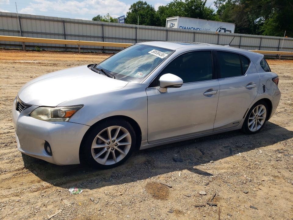 2012 Lexus Ct VIN JTHKD5BH3C2065915 COPART salvage auction — MECHANICAL, Va - Certificate Of Title, sold $2,450 on 2026-07-06 (photo 1)