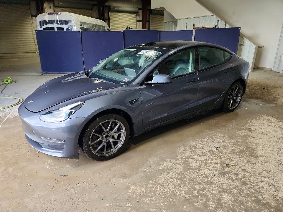 2023 Tesla Model 3 VIN 5YJ3E1EA0PF458056 COPART salvage auction — FRONT END, KY - CERTIFICATE OF TITLE, sold $11,500 on 2026-07-15 (photo 1)