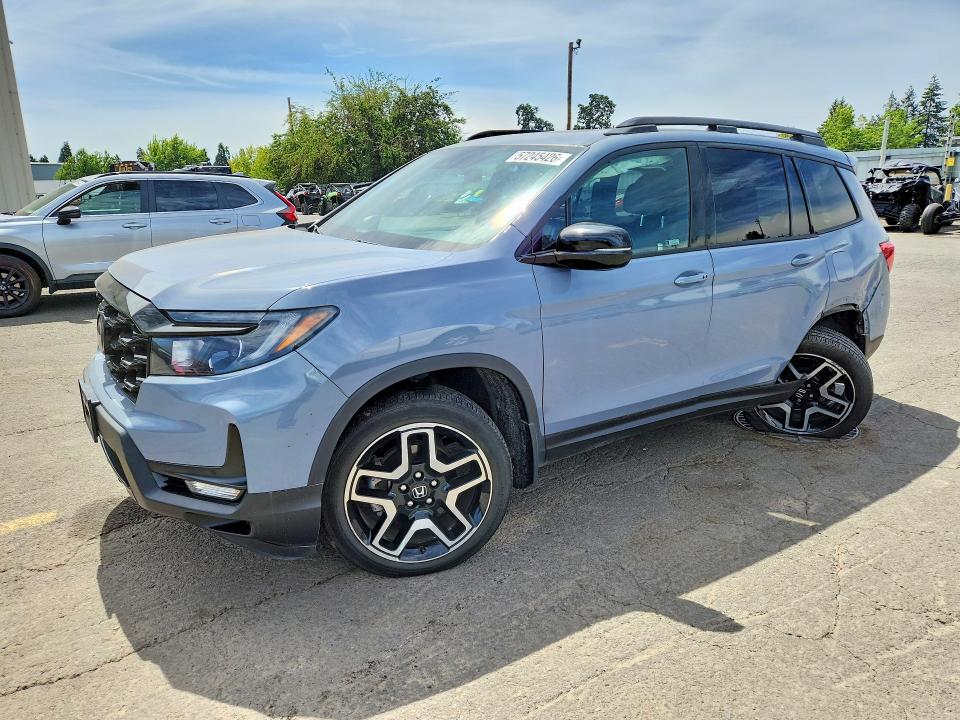 2022 Honda Passport VIN 5FNYF8H03NB014519 COPART salvage auction — REAR END, Or - Salvage Title Certificate, sold $150 on 2026-07-27 (photo 1)