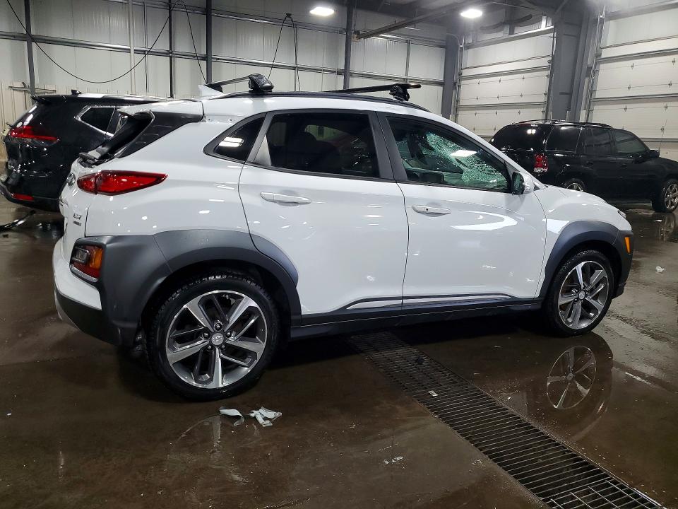 2020 Hyundai Kona VIN KM8K3CA53LU396316 COPART salvage auction — REAR END, Mn - Cert Of Title-Salvage, sold $300 on 2026-07-28 (photo 3)