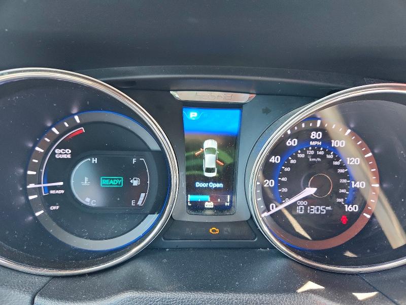 2013 Hyundai Sonata VIN KMHEC4A46DA101481 COPART salvage auction — FRONT END, Ca - Salvage Certificate, sold $325 on 2026-07-10 (photo 9)