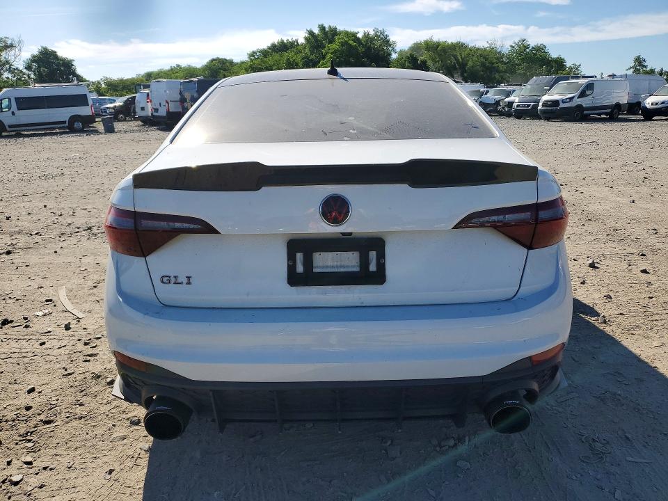 2024 Volkswagen Jetta VIN 3VW2T7BU9RM094959 COPART salvage auction — FRONT END, MD - CERT OF SALVAGE > 75% DAMAGE, sold $7,200 on 2026-07-30 (photo 6)