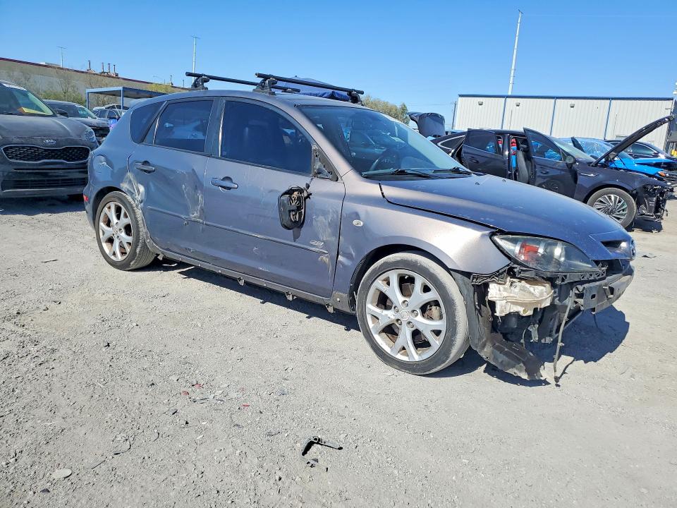 2008 Mazda 3 VIN JM1BK343381109101 COPART salvage auction — FRONT END, UT - SALVAGE CERTIFICATE, sold $525 on 2026-07-16 (photo 4)