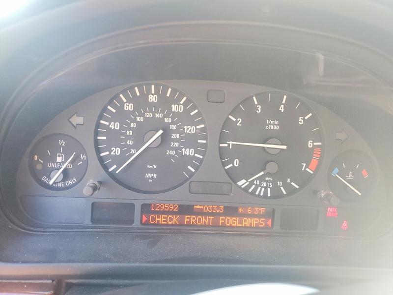 2003 BMW 5er VIN WBADT53473CE94316 COPART salvage auction — REAR END, Or - Salvage Title Certificate, sold $525 on 2026-07-06 (photo 9)