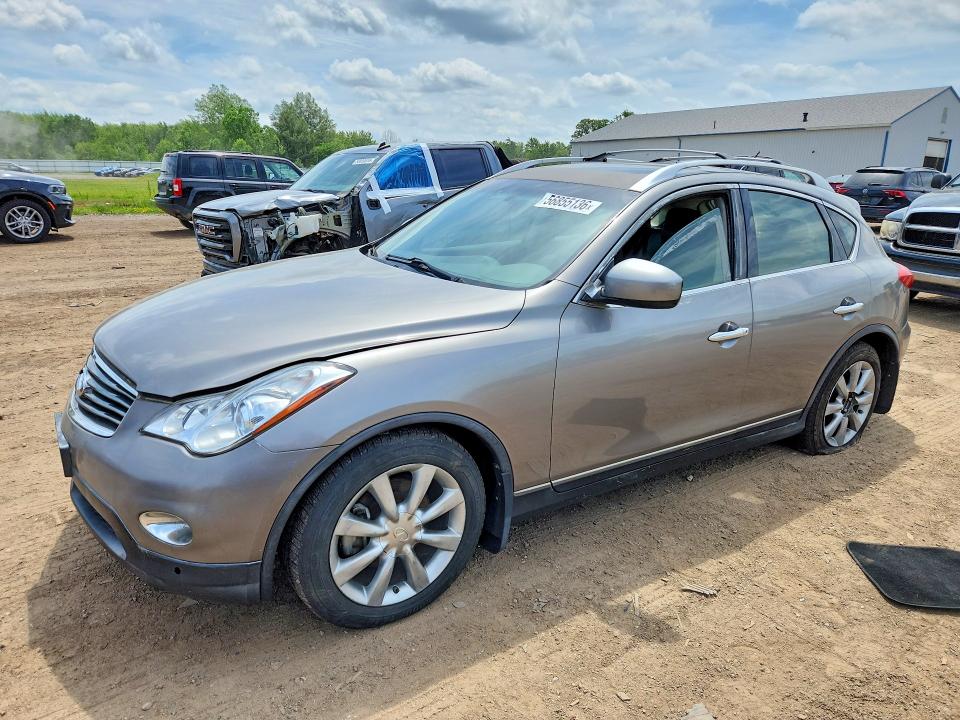 2008 Infiniti Ex35 VIN JNKAJ09F98M351632 COPART salvage auction — MINOR DENT/SCRATCHES, Oh - Certificate Of Title, sold $400 on 2026-07-02 (photo 1)