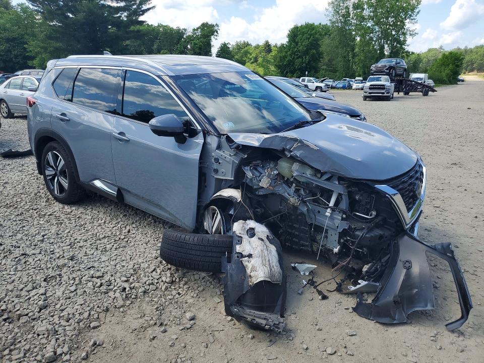 2023 Nissan Rogue VIN JN8BT3DD1PW301337 COPART salvage auction — FRONT END, Ma - Cert Of Title-Salvage, sold $5,200 on 2026-07-17 (photo 4)