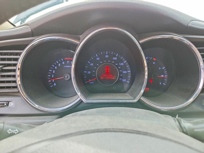 2012 Kia Optima VIN 5XXGN4A72CG062778 COPART salvage auction — HAIL, Ks - Cert Of Title-Salvage, sold $500 on 2026-07-09 (photo 9)