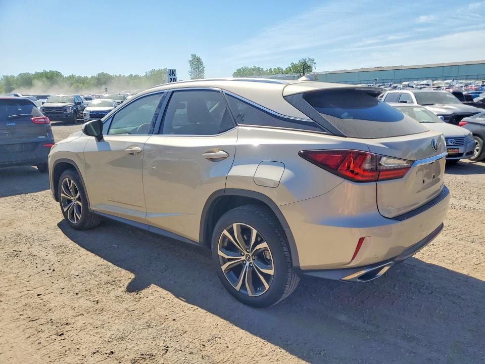 2018 Lexus Rx VIN 2T2ZZMCA8JC096343 COPART salvage auction — MECHANICAL, Mi - Certificate Of Title, sold $8,200 on 2026-07-22 (photo 2)