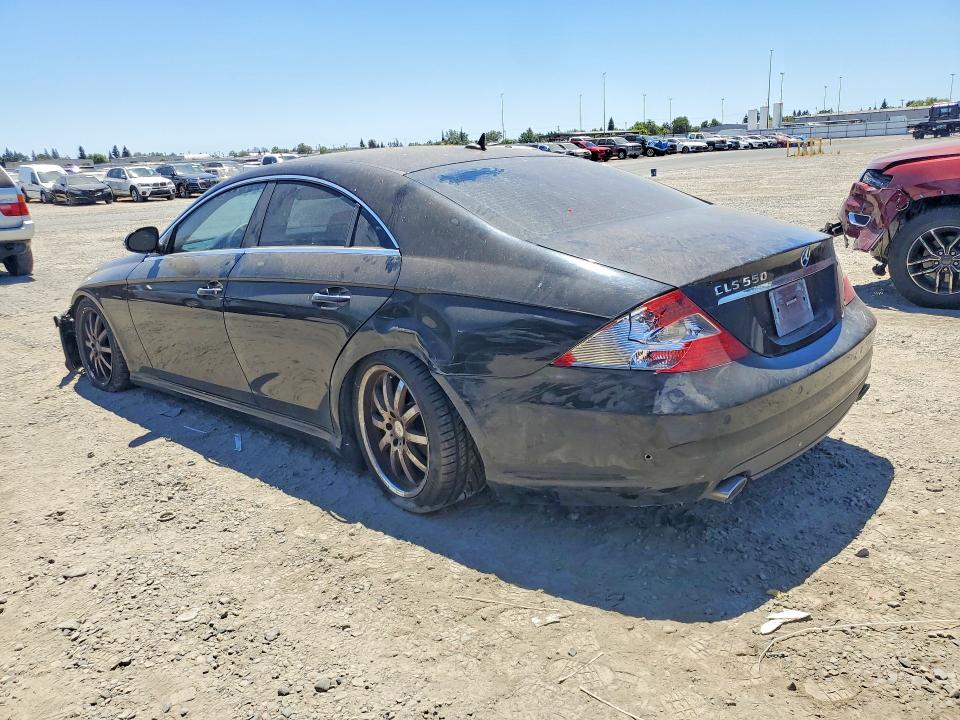 2008 Mercedes-benz Cls-class VIN WDDDJ72XX8A120112 COPART salvage auction — FRONT END, CA - SALVAGE CERTIFICATE, sold $475 on 2026-07-14 (photo 2)