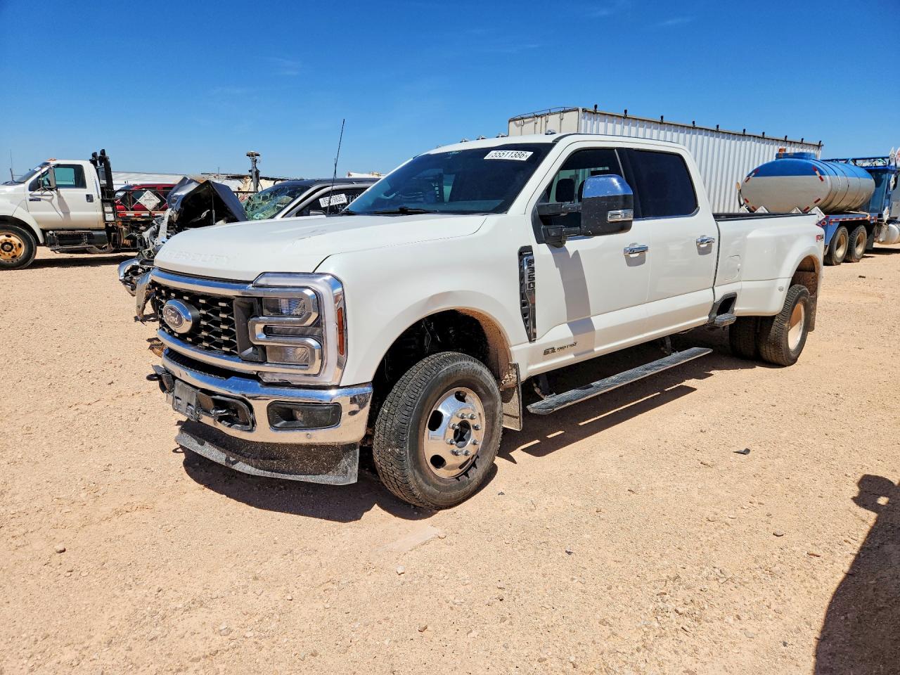 2025 Ford F-350 Super Duty VIN 1FT8W3DT9SED12878 — COPART salvage auction photo