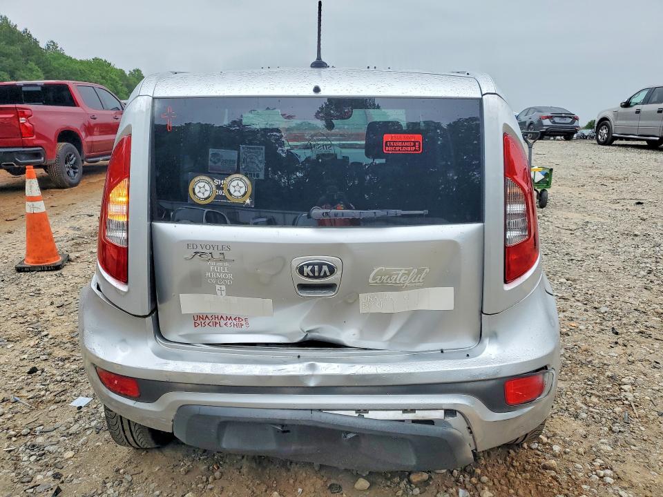 2013 Kia Soul VIN KNDJT2A59D7526111 COPART salvage auction — REAR END, Ga - Cert Of Title-Salvage, sold $600 on 2026-07-24 (photo 6)