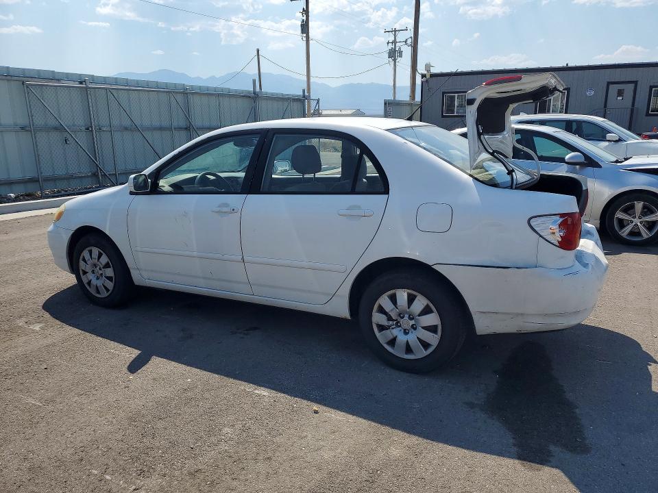 2004 Toyota Corolla VIN JTDBR32E942018578 COPART salvage auction — REAR END, UT - SALVAGE CERTIFICATE, sold $575 on 2026-07-31 (photo 2)