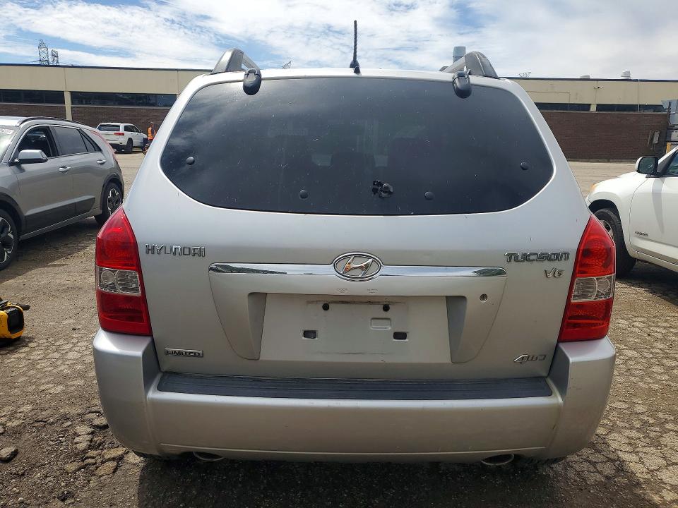 2007 Hyundai Tucson VIN KM8JN72D47U529061 COPART salvage auction — MECHANICAL, Il - Certificate Of Title, sold $450 on 2026-07-13 (photo 6)