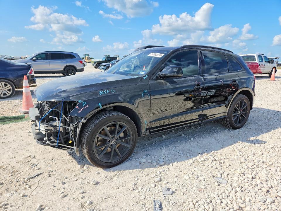 2017 Audi Q5 VIN WA1D7AFP1HA009359 COPART salvage auction — FRONT END, Tx - Salvage Vehicle Title, sold $70 on 2026-07-23 (photo 1)