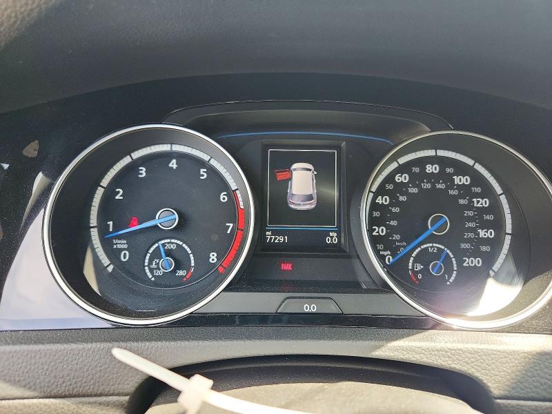2017 Volkswagen Golf VIN WVWWF7AU4HW155145 COPART salvage auction — HAIL, Oh - Certificate Of Title (P), sold $14,300 on 2026-07-15 (photo 9)