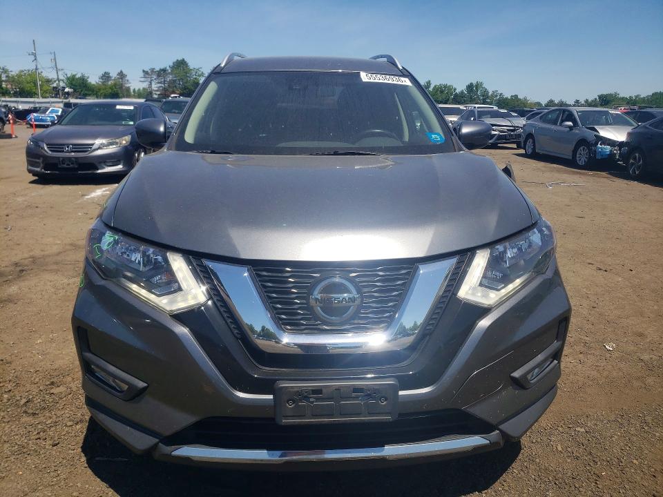 2019 Nissan Rogue VIN JN8AT2MV4KW373138 COPART salvage auction — REAR END, Id - Salvage Certificate Of Title, sold $3,400 on 2026-07-28 (photo 5)