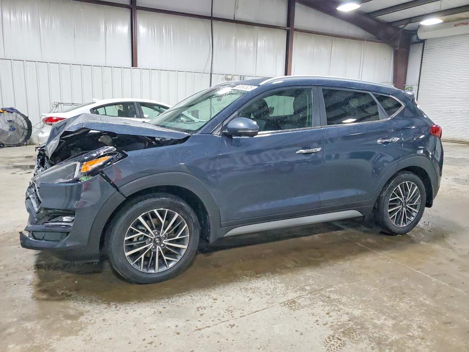 2021 Hyundai Tucson VIN KM8J3CAL1MU283864 COPART salvage auction — FRONT END, Pa - Certificate Of Salvage, sold $4,250 on 2026-07-22 (photo 1)