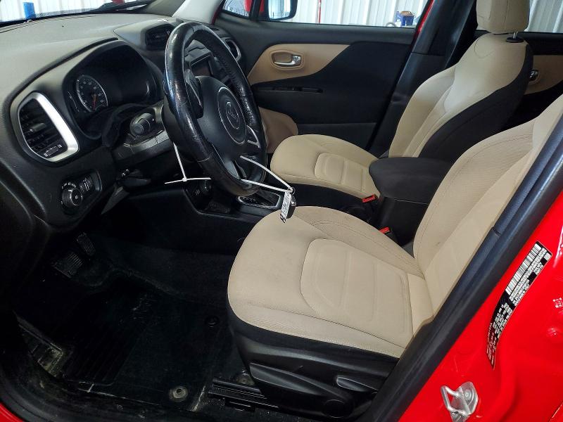 2018 Jeep VIN ZACCJBBB7JPG91124 COPART salvage auction — FRONT END, Pa - Certificate Of Salvage, sold $950 on 2026-08-05 (photo 7)