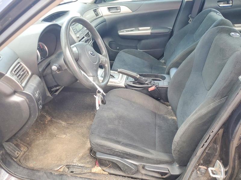 2009 Subaru Impreza VIN JF1GE616X9H514089 COPART salvage auction — FRONT END, Oh - Cert Of Title-Salvage, sold $300 on 2026-07-28 (photo 7)