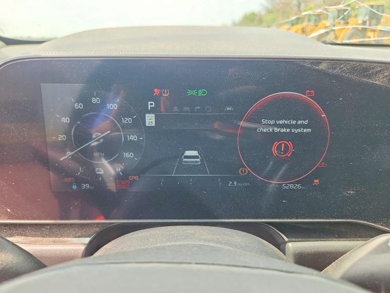 2024 Kia Niro VIN KNDCR3L19R5112143 COPART salvage auction — FRONT END, VA - CERT OF TITLE - SALVAGE, sold $3,250 on 2026-07-06 (photo 9)