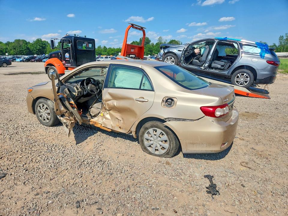 2011 Toyota Corolla VIN JTDBU4EE4B9169641 COPART salvage auction — SIDE, NY - MV-907A SALVAGE CERTIFICATE, sold $575 on 2026-07-06 (photo 2)