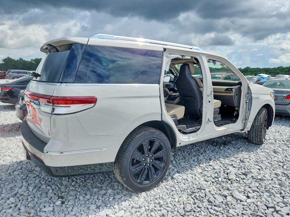 2022 Lincoln Navigator VIN 5LMJJ2LT9NEL17331 COPART salvage auction — SIDE, Ga - Cert Of Title-Salvage, sold $25,000 on 2026-07-30 (photo 3)