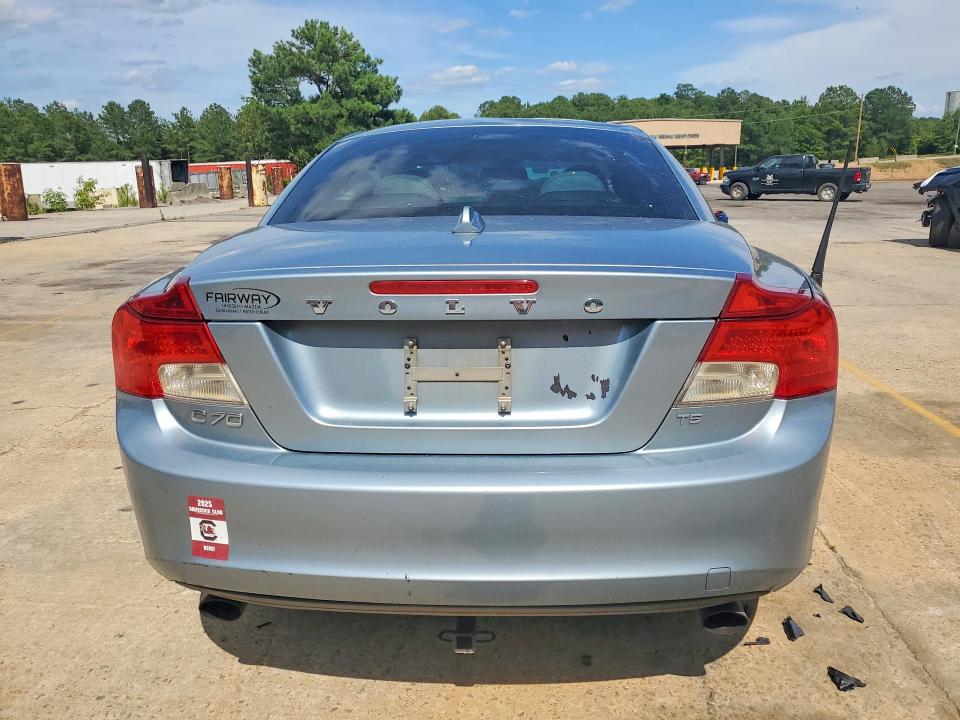 2011 Volvo C70 VIN YV1672MC0BJ109510 COPART salvage auction — MINOR DENT/SCRATCHES, Sc - Cert Of Title-Salvage, sold $475 on 2026-07-18 (photo 6)