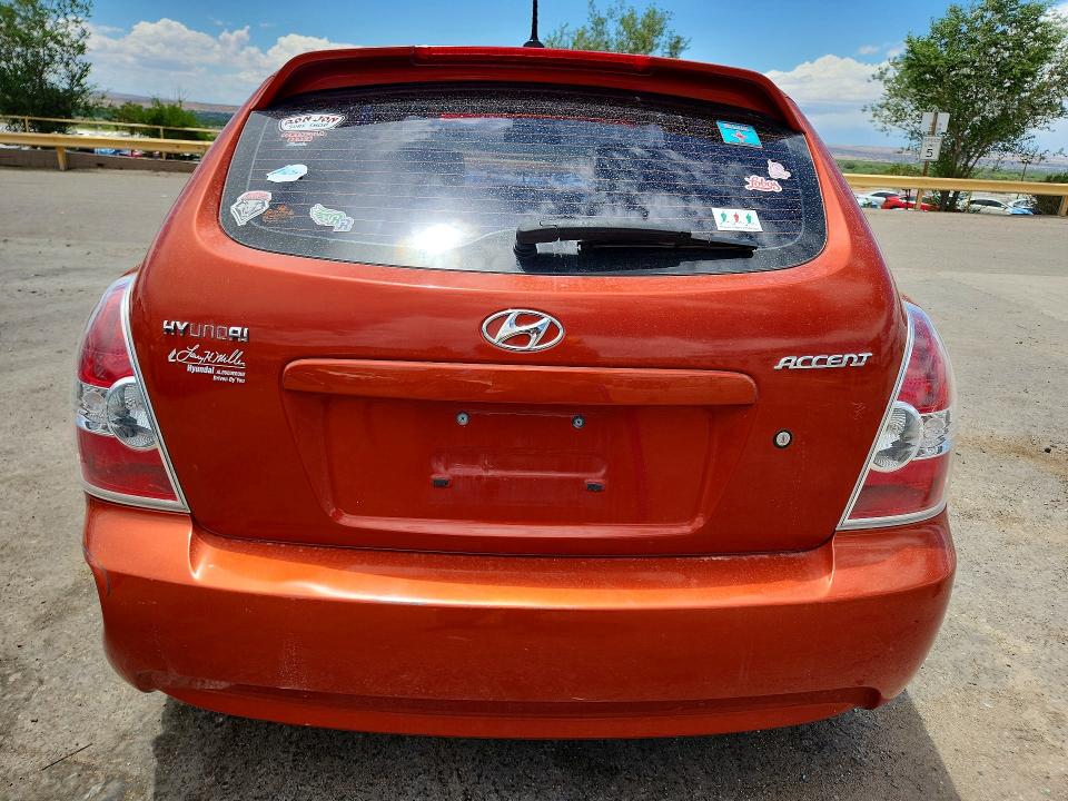2011 Hyundai Accent VIN KMHCM3AC0BU192572 COPART salvage auction — FRONT END, NM - CERT OF TITLE-SALVAGE (P), sold $250 on 2026-07-09 (photo 6)