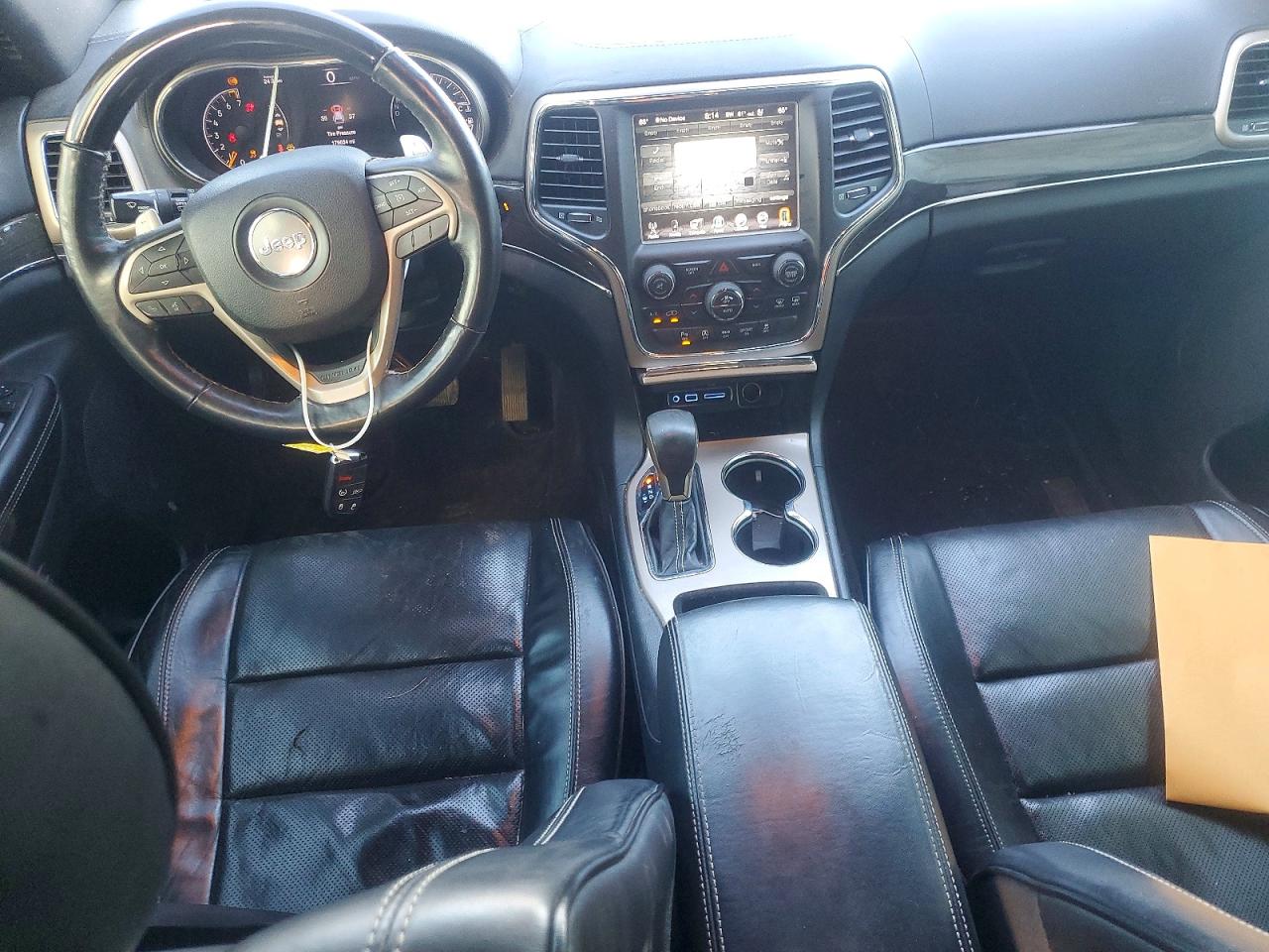 2017 Jeep Grand Cherokee VIN 1C4RJECG0HC789044 COPART salvage auction — Side, TX - SALVAGE VEHICLE TITLE, sold $3,250 on 2026-07-09 (photo 8)