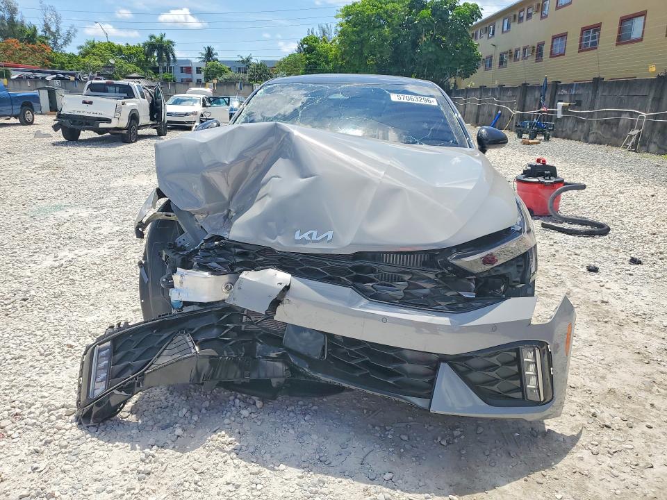 2026 Kia K5 VIN KNAG44J80T5423714 COPART salvage auction — FRONT END, Fl - Cert Of Title Slvg Rebuildable, sold $8,300 on 2026-07-31 (photo 5)