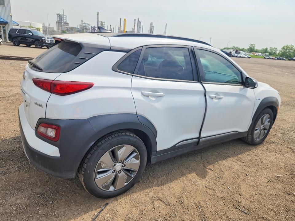 2020 Hyundai VIN KM8K33AGXLU071731 COPART salvage auction — SIDE, Qc - Gravement Accidente, sold $3,100 on 2026-07-28 (photo 3)