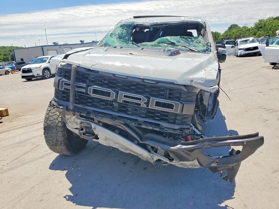 2023 Ford F-150 lightning VIN 1FTFW1RG2PFA56690 COPART salvage auction — ALL OVER, Tn - Salvage Certificate, sold $20,300 on 2026-07-27 (photo 5)