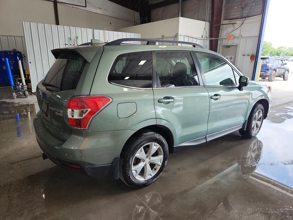 2016 Subaru Forester VIN JF2SJAHC1GH475387 COPART salvage auction — HAIL, Il - Salvage Certificate, sold $1,050 on 2026-07-13 (photo 3)