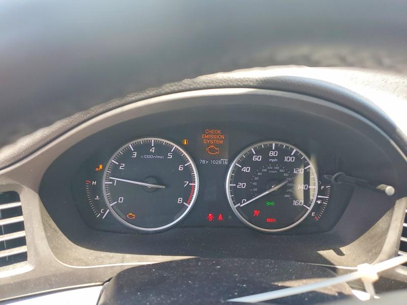 2016 Acura VIN 19UDE2F71GA011680 COPART salvage auction — FRONT END, Ma - Cert Of Title-Salvage, sold $700 on 2026-07-10 (photo 9)