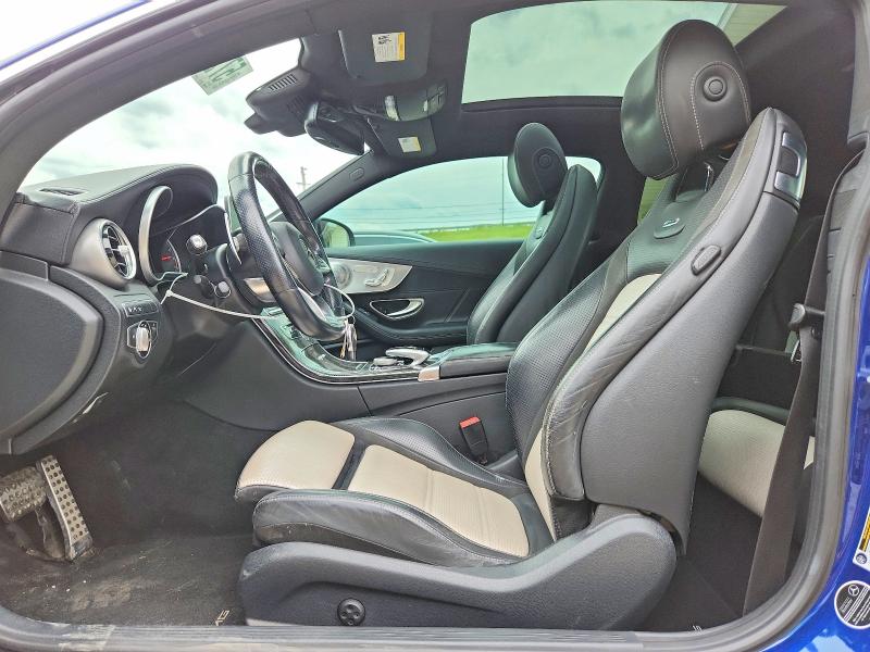 2017 Mercedes-benz C-klasse amg VIN WDDWJ8GB7HF479352 COPART salvage auction — FRONT END, Oh - Cert Of Title-Salvage, sold $14,100 on 2026-07-08 (photo 7)