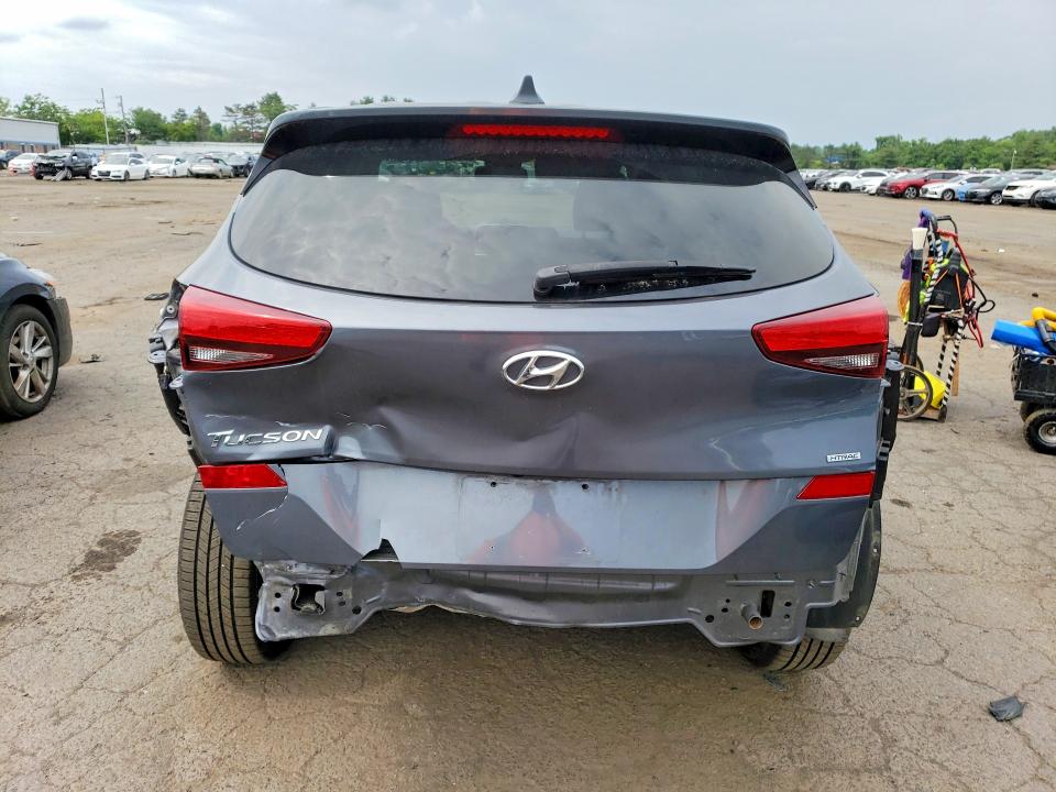 2019 Hyundai Tucson VIN KM8J2CA41KU900155 COPART salvage auction — REAR END, Ct - Cert Of Title-Salvage, sold $3,750 on 2026-07-07 (photo 6)